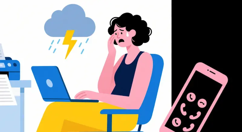 Emotional exhaustion from dealing with personal attacks and criticism