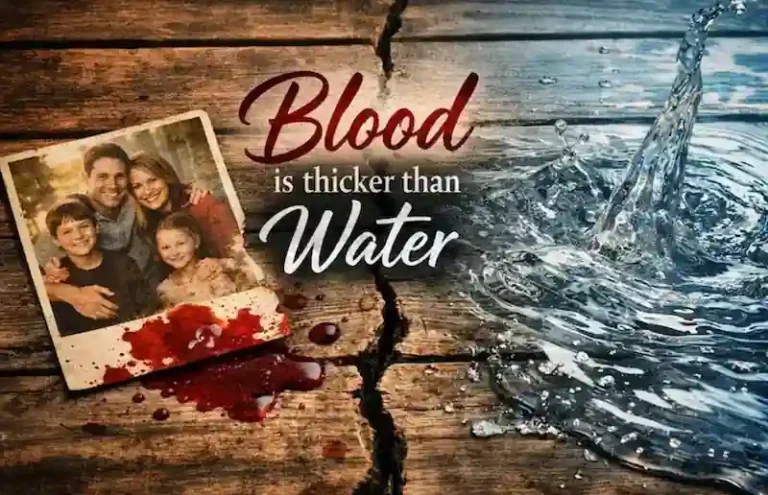 The Dark Side of "Blood Is Thicker Than Water": Why It's Often Used to Silence You.